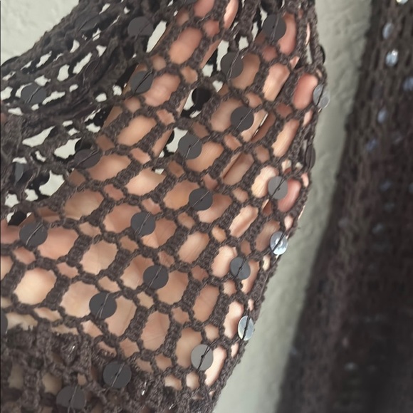 WALTER BAKER
Coco Sequin Crochet Sheer Sheath Midi Dress - Picture 3 of 5